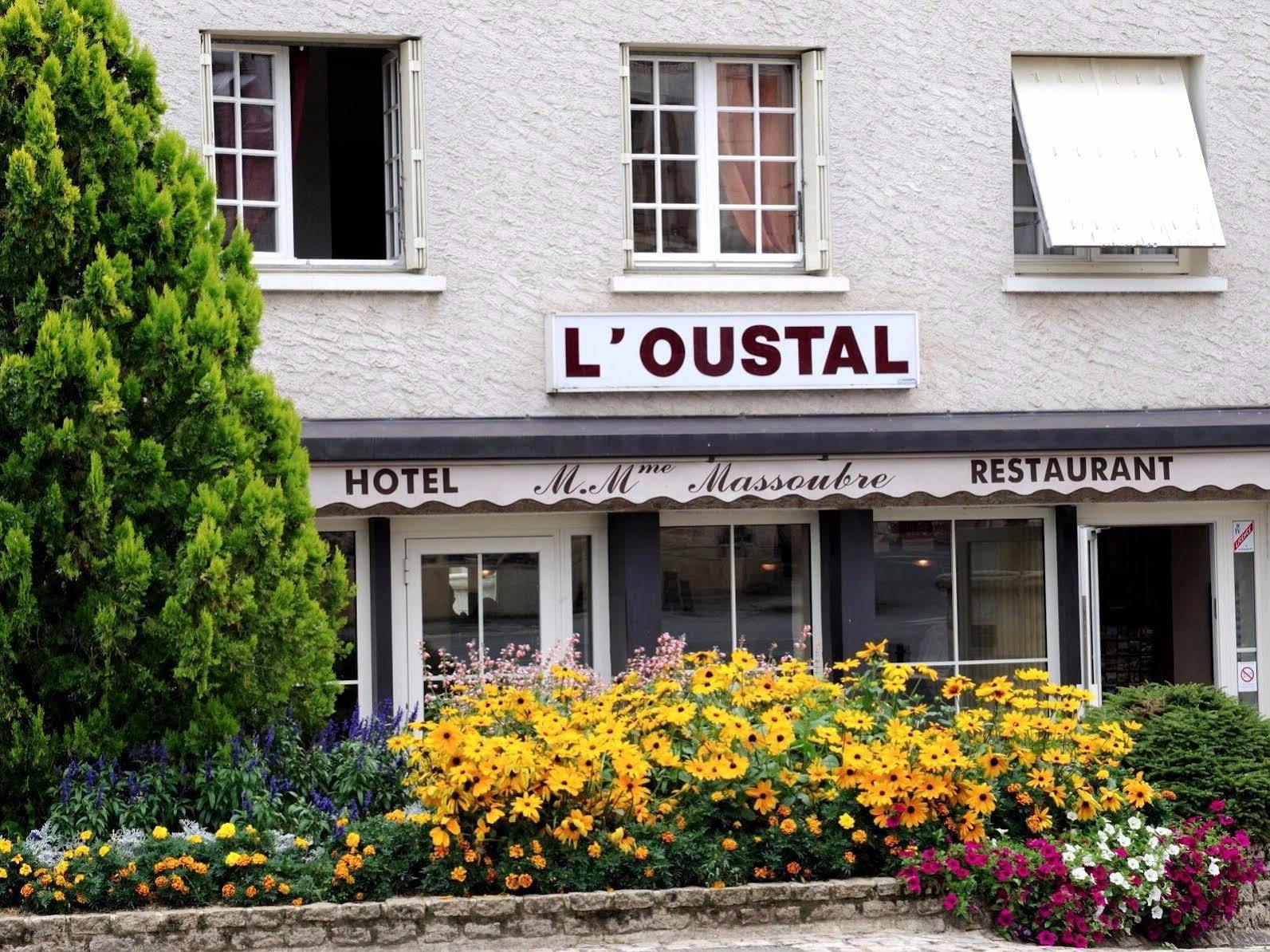 Logis Hotel Restaurant L'Oustal Naves  Exteriör bild